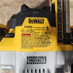 HOUSTON LOCATION - AS - IS DEWALT 20V MAX XR 2-1/4 Peak HP Brushless Cordless Plunge Router (Tool Only)