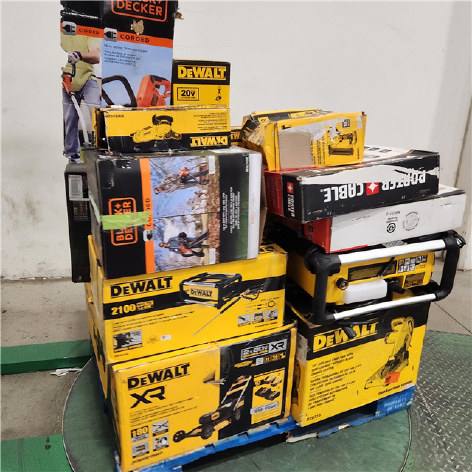 Dallas Location - As-Is DEWALT Tool Pallet