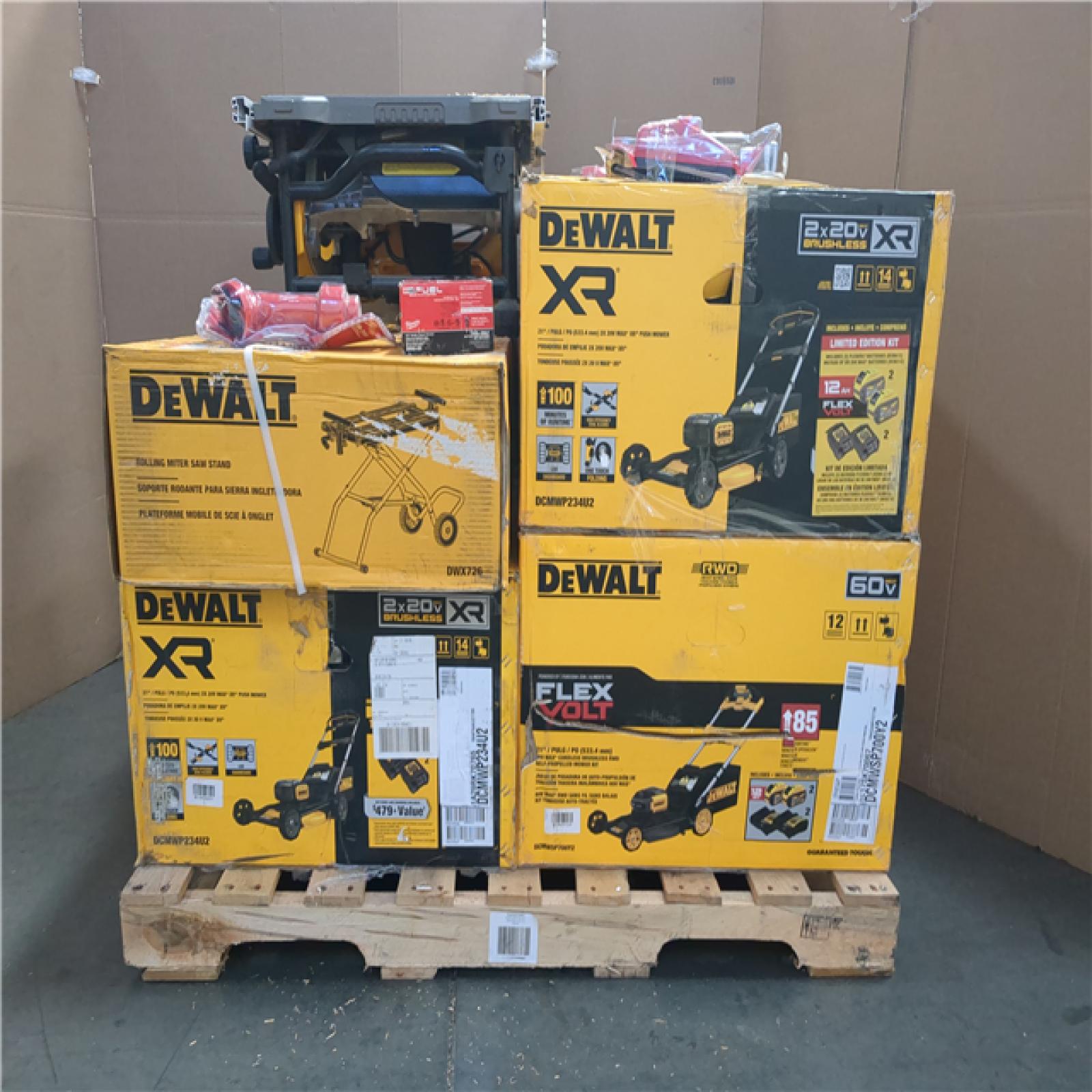 CALIFORNIA AS-IS TOOL PALLET