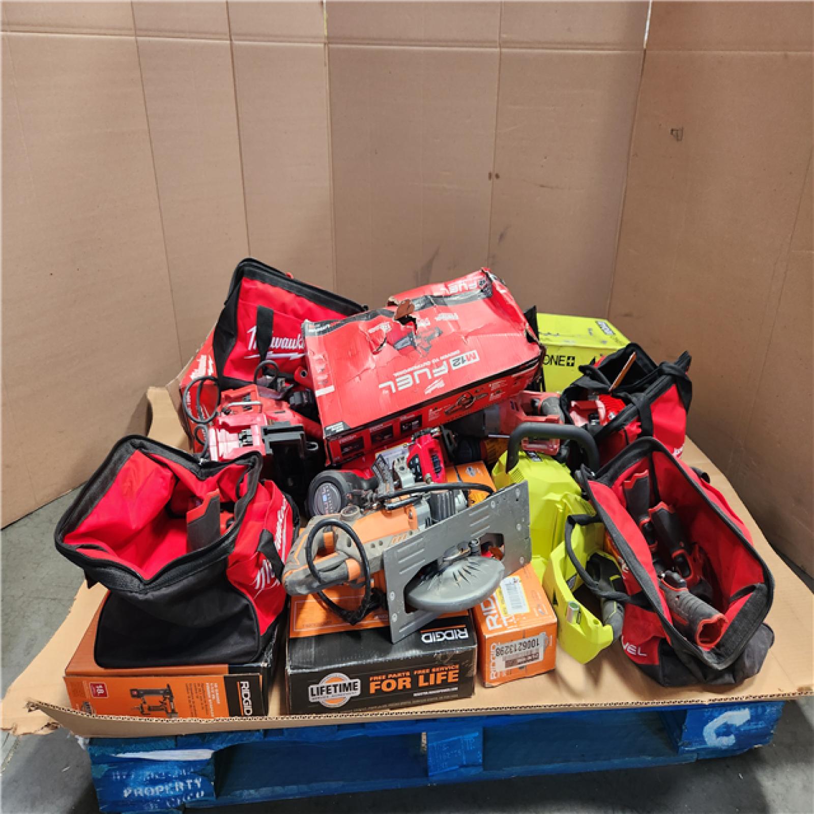 CALIFORNIA AS-IS TOOL PALLET