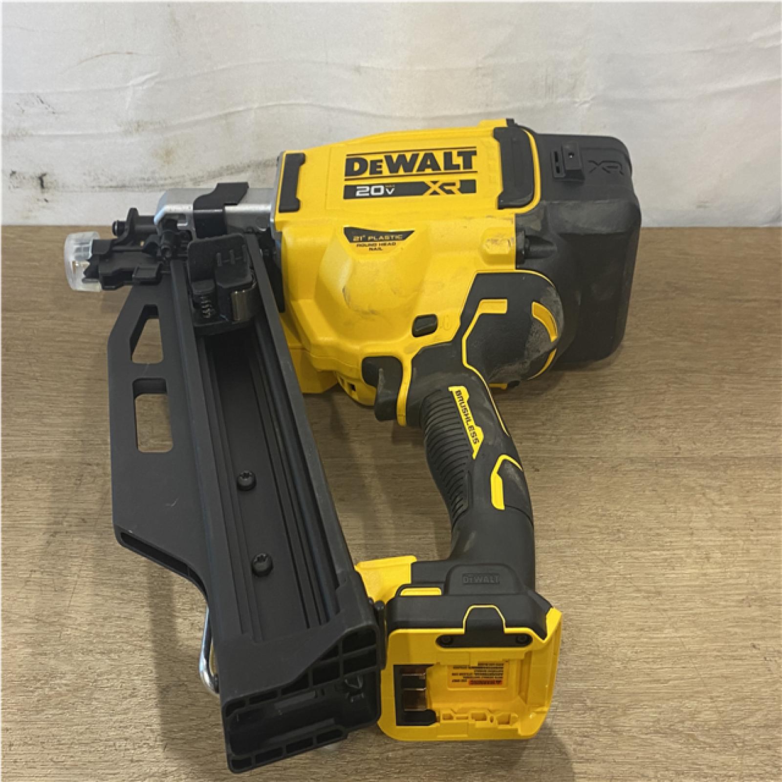 AS-IS DEWALT 20-Volt 21° Cordless Framing Nailer (Tool-Only)