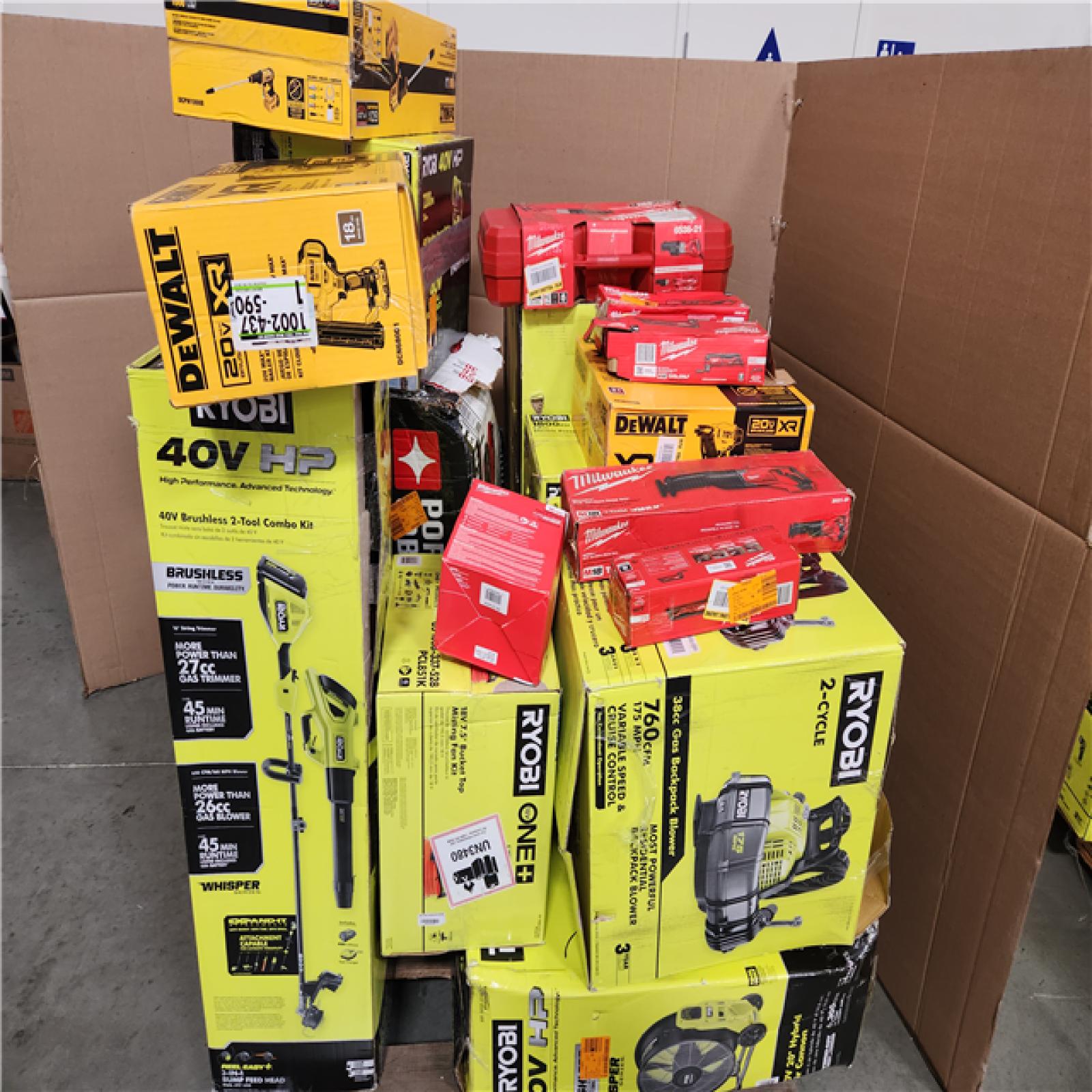 CALIFORNIA AS-IS TOOL PALLET
