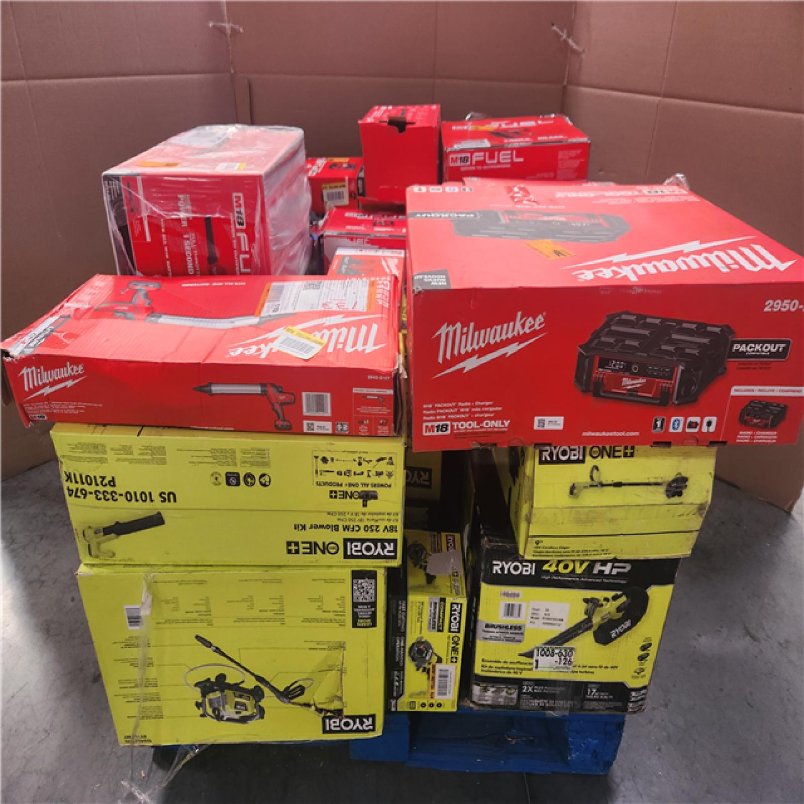 CALIFORNIA AS-IS TOOL PALLET