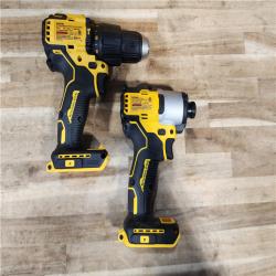 HOUSTON LOCATION - AS-IS DEWALT 20V MAX Lithium-Ion 2-Tool Cordless Brushless Combo Kit