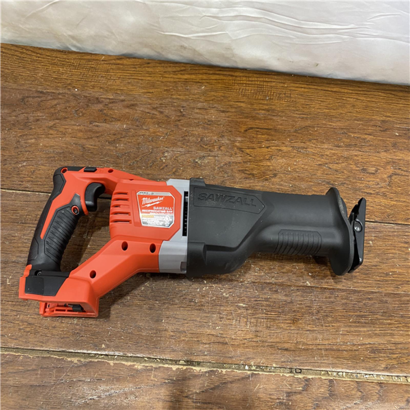 AS-IS Milwaukee  M18 SAWZALL Lithium-Ion Cordless Reciprocating Saw (Tool Only)