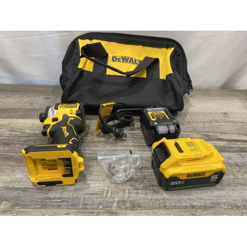 AS-IS DEWALT ATOMIC 20V MAX Lithium-Ion Cordless 1/4 in. Brushless Impact Driver Kit