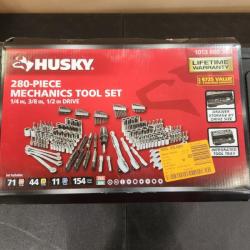 Phoenix NEW Husky 280-Piece SAE/Metric Mechanics Tool Set with Tool Box (SEALED)