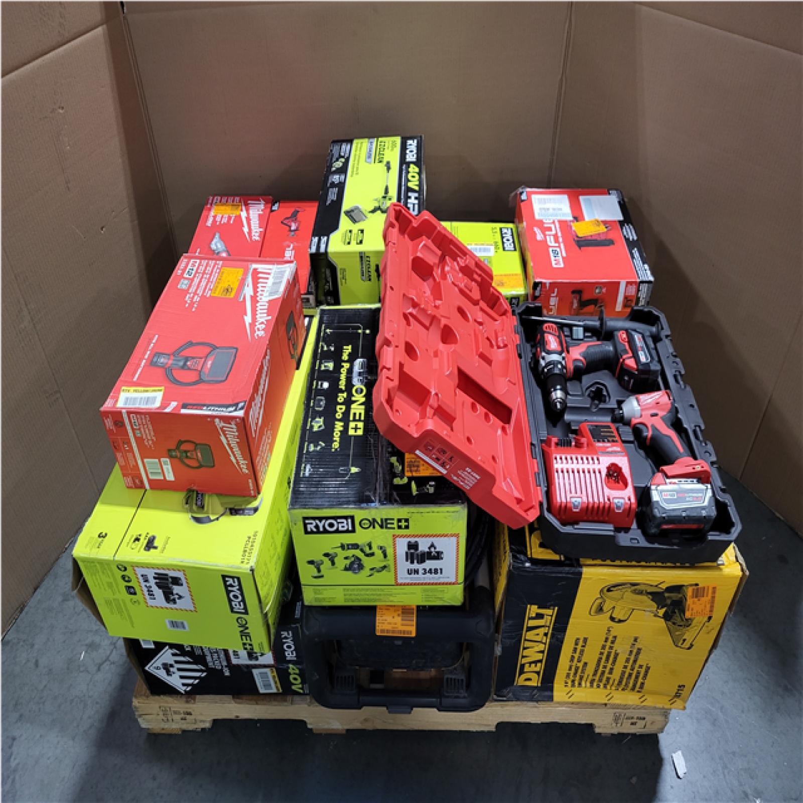 CALIFORNIA AS-IS TOOL PALLET