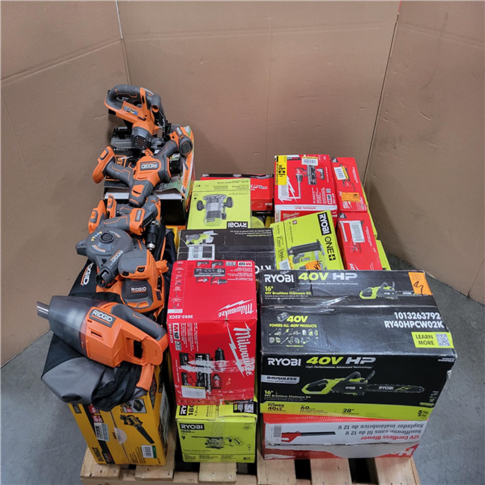 CALIFORNIA AS-IS TOOL PALLET