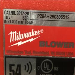 AS-IS Milwaukee FUEL 120 MPH 500 CFM 18V Lithium-Ion Brushless Cordless Handheld Blower (Tool-Only)