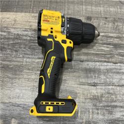 AS-IS DEWALT ATOMIC 20V Cordless 1/2 in. Compact Hammer Drill Kit