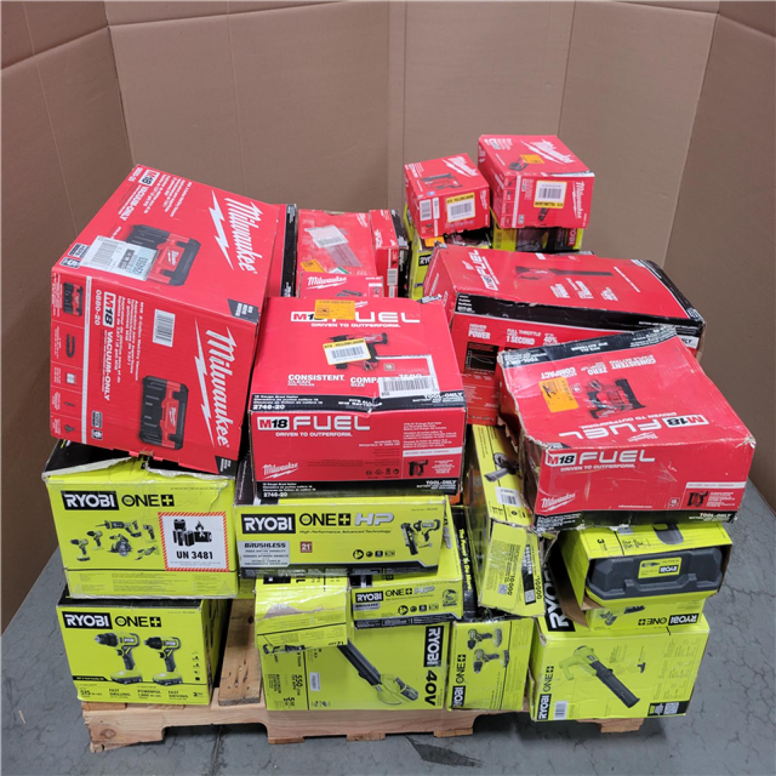 CALIFORNIA AS-IS TOOL PALLET