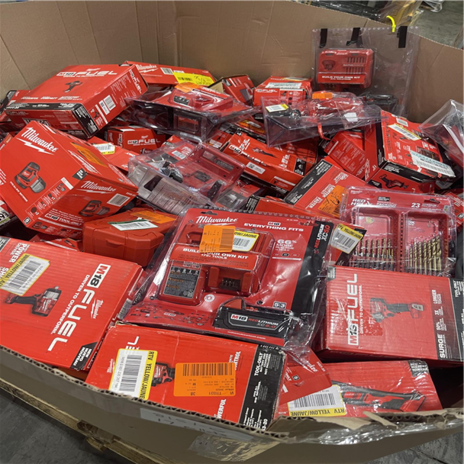 Pittston Location As-IS Power Tools Partial Truckload (17 Pallets) 8151-C