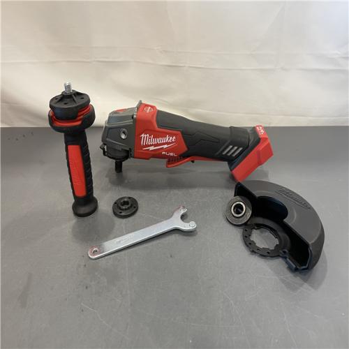 AS-IS - Milwaukee FUEL 18-Volt Lithium-Ion Brushless Cordless 4-1/2 in./5 in. Grinder W/Paddle Switch (Tool-Only)