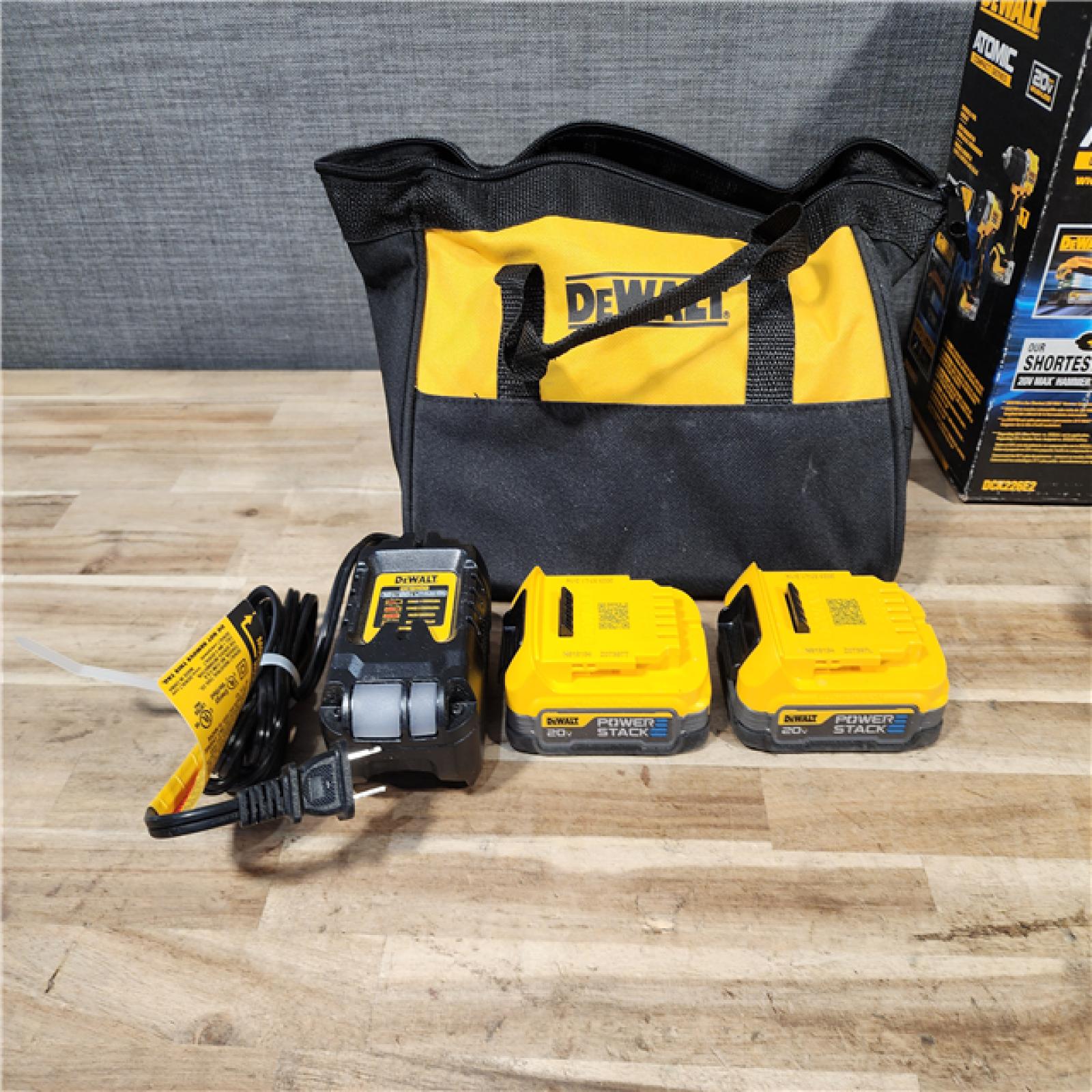 HOUSTON LOCATION - AS-IS DEWALT 20V MAX Lithium-Ion Cordless 2-Tool Combo Kit