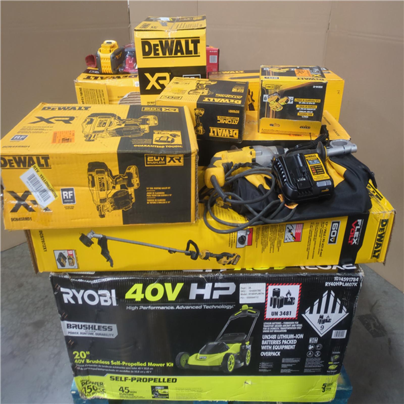 CALIFORNIA AS-IS TOOL PALLET