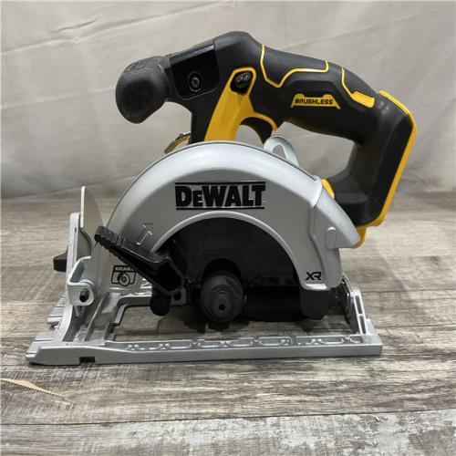 AS-IS DEWALT 20V MAX Cordless Brushless 6-1/2 in. Sidewinder Style Circular Saw (Tool Only)