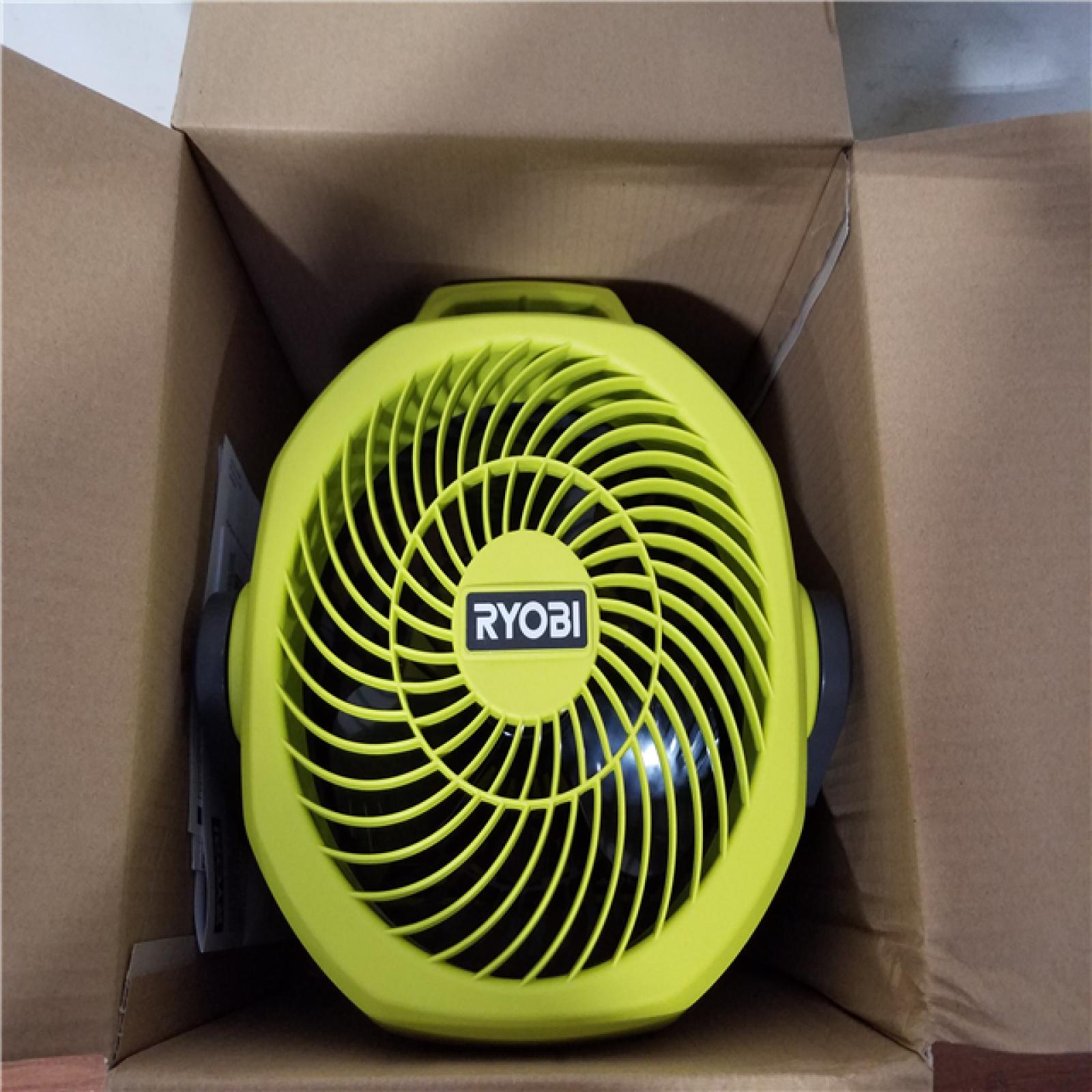 California NEW Ryobi Plus+ 18V Hybrid 7.5 Fan (Tool Only)