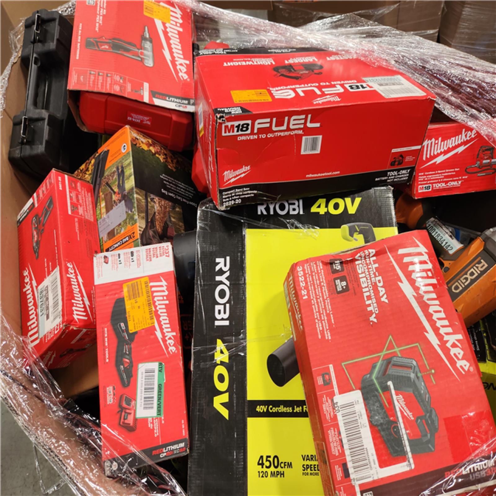 CALIFORNIA AS-IS TOOL PALLET
