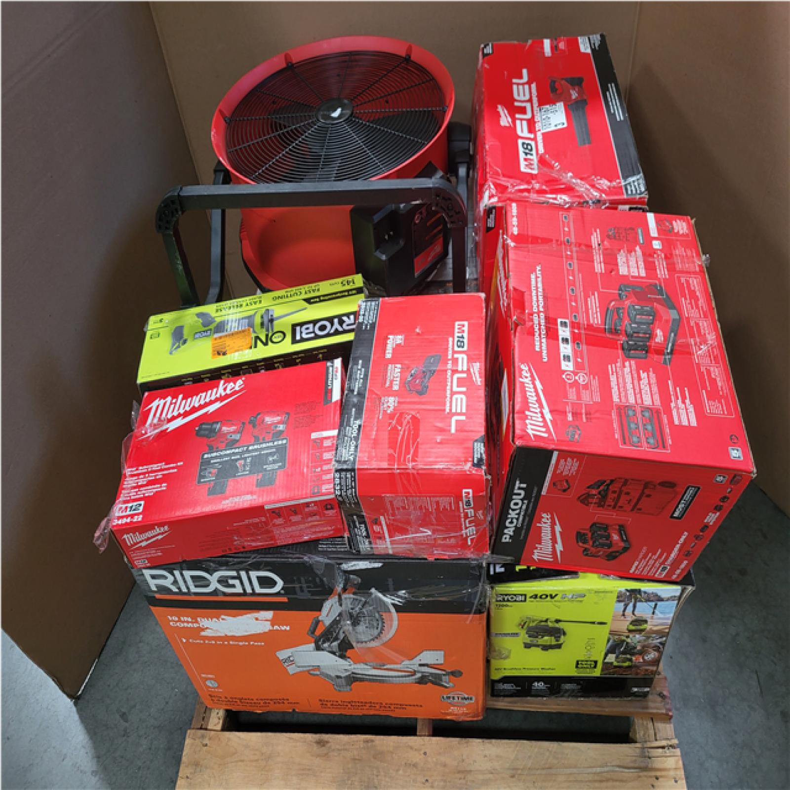 CALIFORNIA AS-IS TOOL PALLET