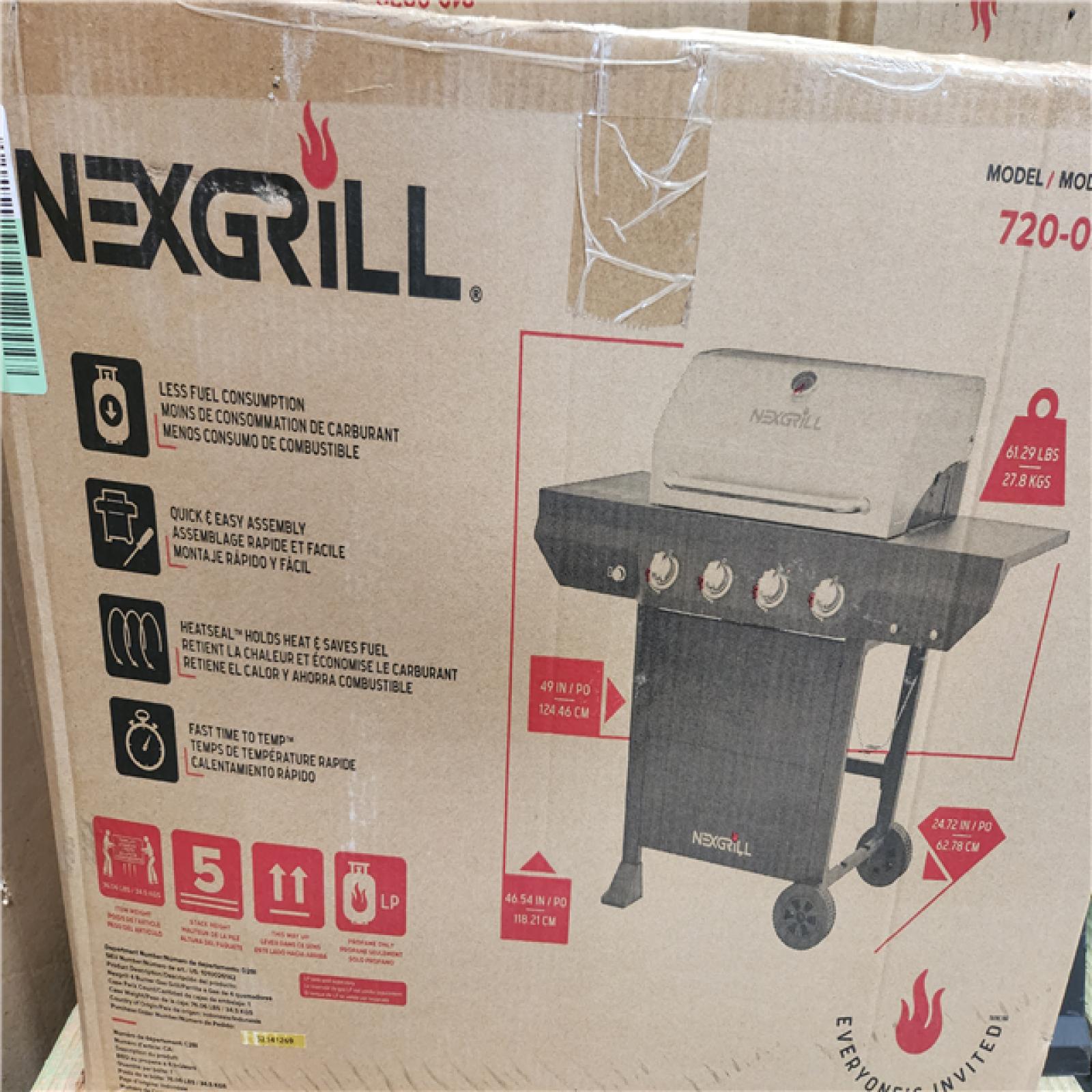 Phoenix AS-IS Mixed NexGrill Pallet (3-Grills)