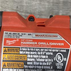 AS-IS Milwaukee FUEL 18V Lithium-Ion Brushless Cordless Hammer Drill and Impact Driver Combo Kit