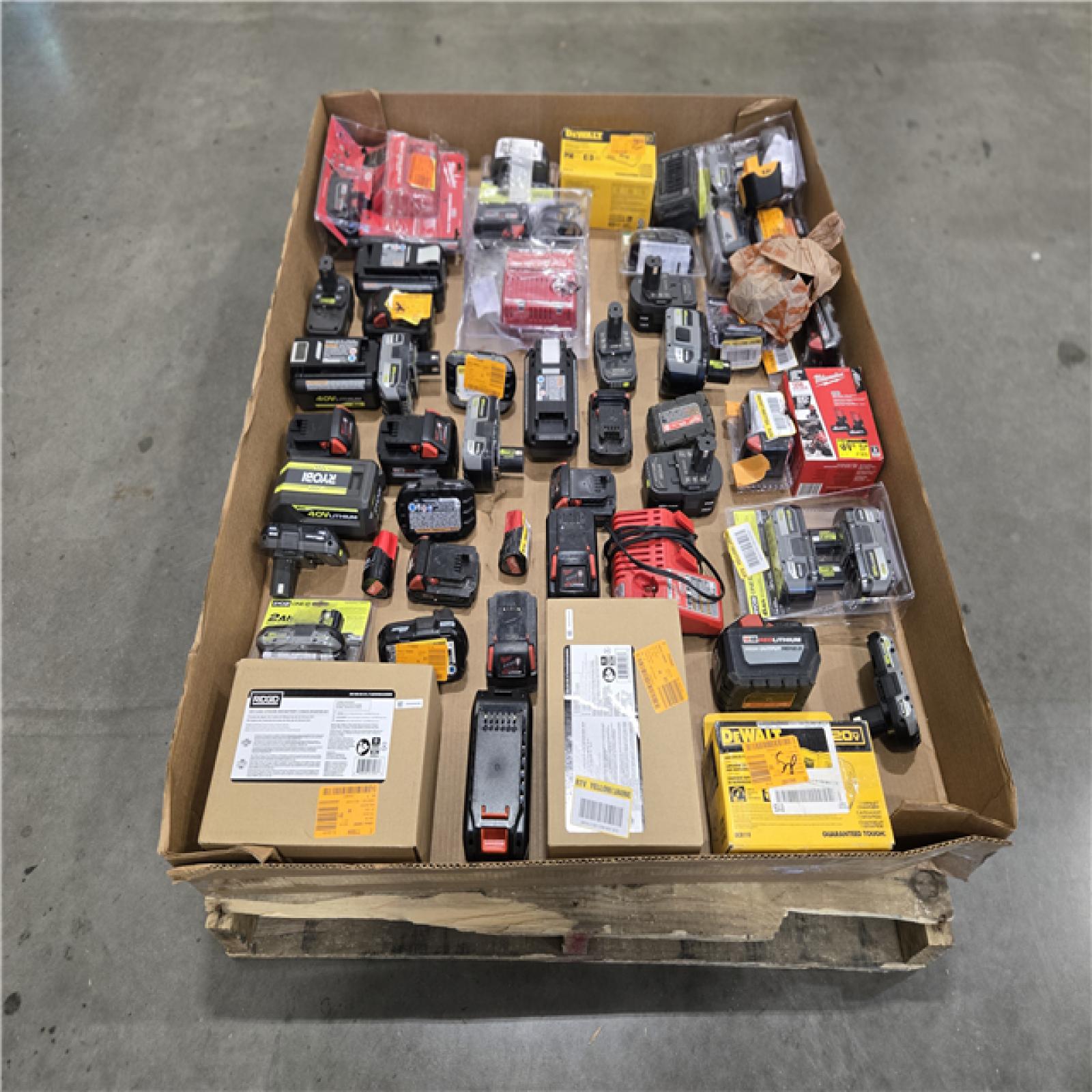 DALLAS LOCATION- AS-IS BATTERY PALLET