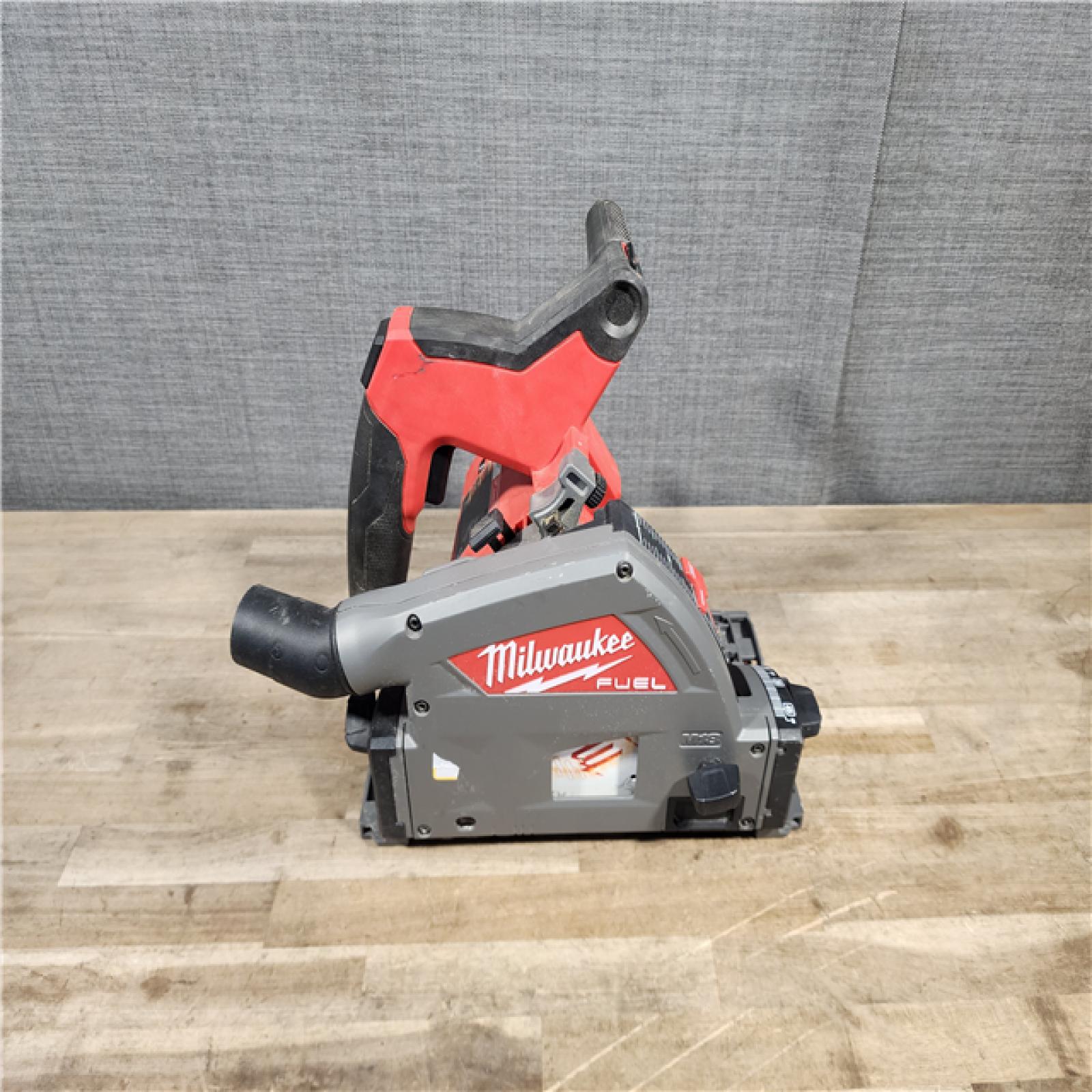 HOUSTON LOCATION - AS-IS Milwaukee M18 FUEL 18V Lithium-Ion Cordless Brushless 6-1/2 in. Plunge Cut Track Saw (Tool-Only)