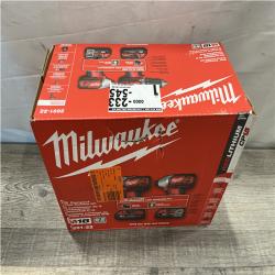 NEW - Milwaukee 18V Lithium-Ion Cordless Drill Driver/Impact Driver Combo Kit