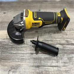 AS-IS DEWALT 20V XR Cordless 4-1/2. in. to 5 in. Variable Speed Angle Grinder (Tool Only)