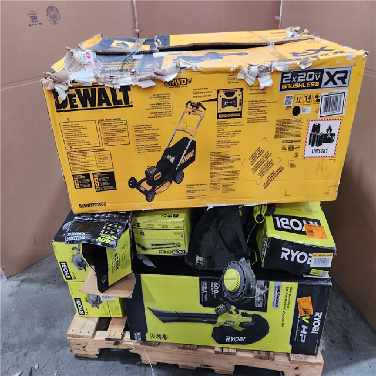 CALIFORNIA AS-IS TOOL PALLET