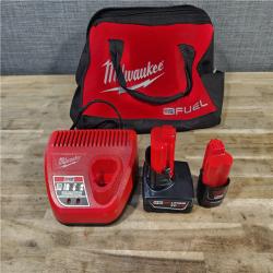 HOUSTON LOCATION - AS-IS (APPEARS LIKE NEW) Milwaukee 3497-22 12V Brushless Hammer Drill and Impact Driver Combo Kit