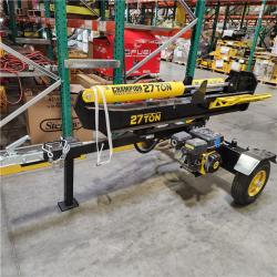 Dallas Location - As-Is Champion Power Equipment 27-Ton Gas-Powered Log Splitter