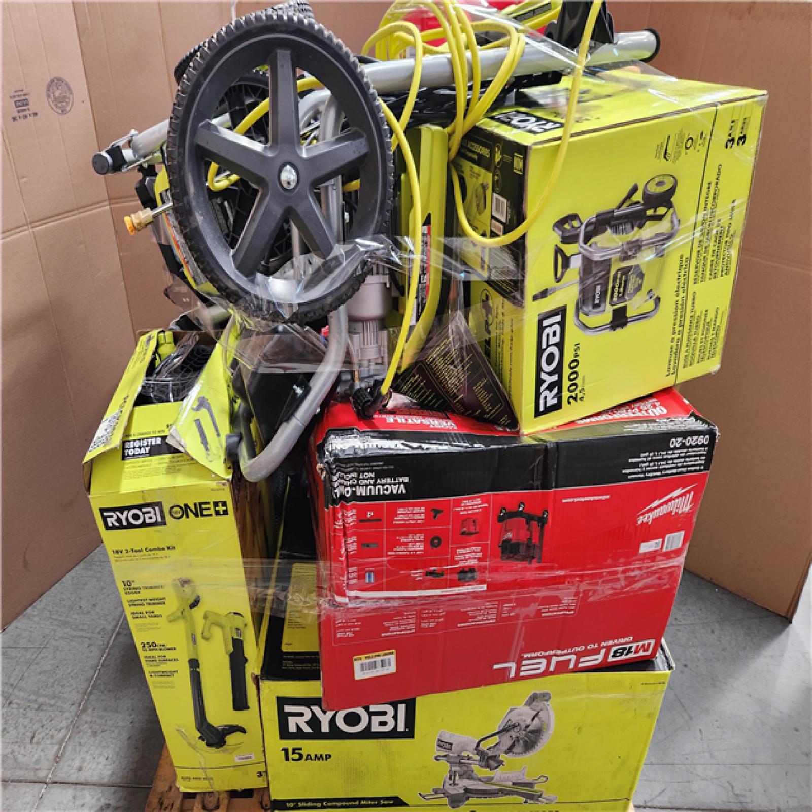 CALIFORNIA AS-IS TOOL PALLET