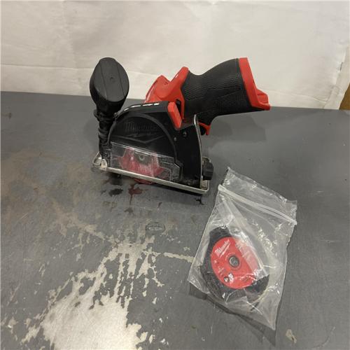AS-IS - Milwaukee M12 FUEL 12V Lithium-Ion Brushless Cordless 3 in. Cut Off Saw