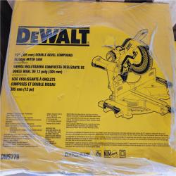 NEW! DeWalt 15 Amps 12 in. Corded Dual-Bevel Sliding Compound Miter Saw