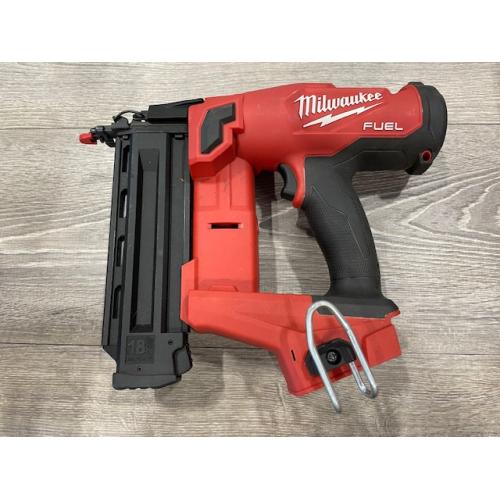 AS-IS Milwaukee FUEL 18-Volt Lithium-Ion Brushless Cordless Gen II 18-Gauge Brad Nailer (Tool-Only)