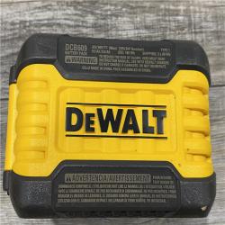 AS-IS DEWALT FLEXVOLT 20V/60V MAX Lithium-Ion 9.0Ah Battery