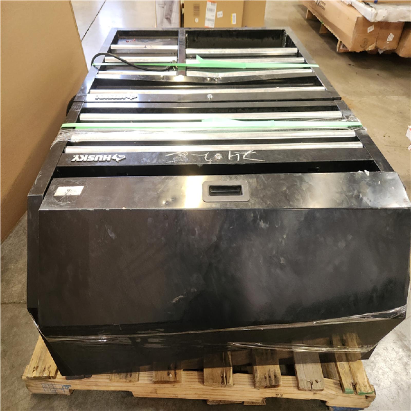 Phoenix AS-IS Husky Tool Storage 42 in. W x 18 in. D Standard Duty Black Tool Chest Combo