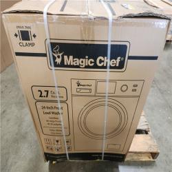 Phoenix NEW Magic Chef 24 in. Washer and Dryer Combo with 2.3 cu. ft. Front Load Washer & 3.5 cu. ft Heat Pump Electric Dryer
