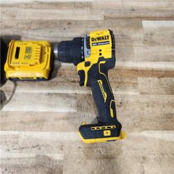 HOUSTON LOCATION - AS - IS DEWALT Atomic 20V Lithium-Ion Cordless Compact 1/2 in. Drill/Driver Kit