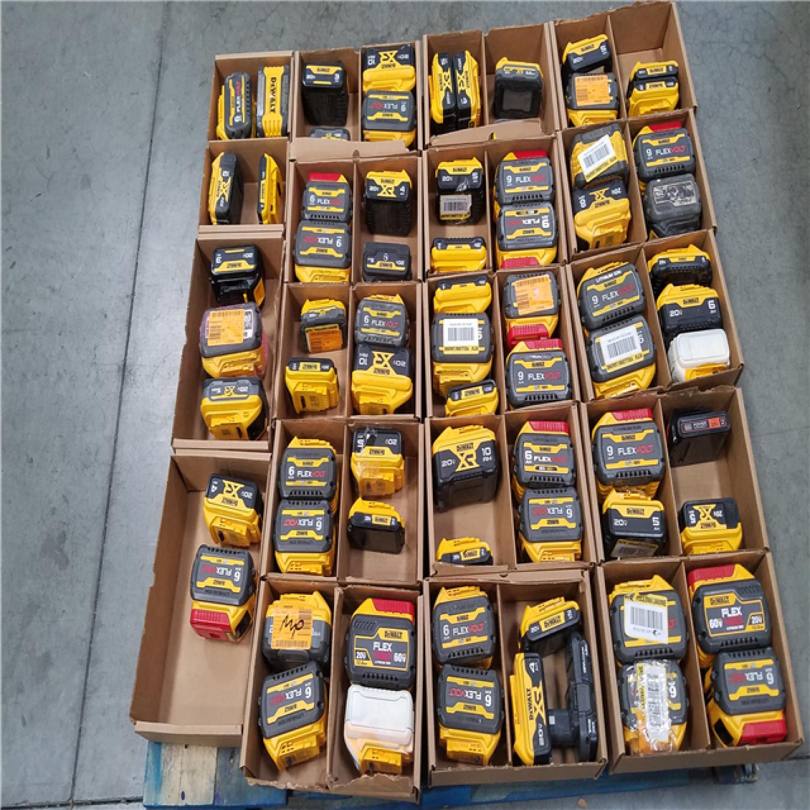 California AS-IS BATTERY PALLET