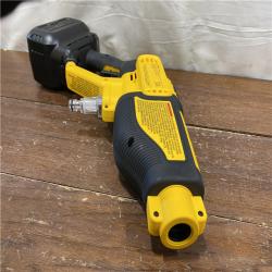 AS-IS Dewalt 20V 550 PSI  1 GPM Cordless Power Cleaner W/ 4 Nozzles Tool-Only DCPW550B
