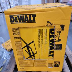 CALIFORNIA AS-IS DEWALT 8-1/4 (210mm) COMPACT JOB SITE TABLE SAW AND FOLDING STAND