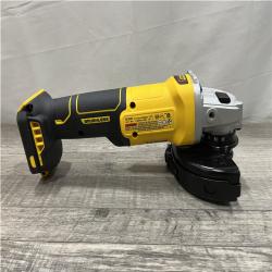 AS-IS DEWALT 20-Volt MAX Cordless Brushless 4-1/2 in. Angle Grinder with Slide Switch (Tool Only)