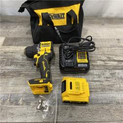AS-IS DEWALT Atomic 20V Lithium-Ion Cordless Compact 1/2 in. Drill/Driver Kit