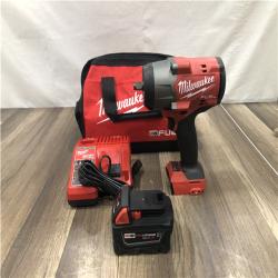 AS-IS Milwaukee FUEL 18V Lithium-Ion Brushless Cordless 1/2 in. Impact Wrench w/Friction Ring Kit