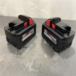AS-IS - Milwaukee M18 18-Volt Lithium-Ion High Output Starter Kit with Two 6.0 Ah Battery and Charger