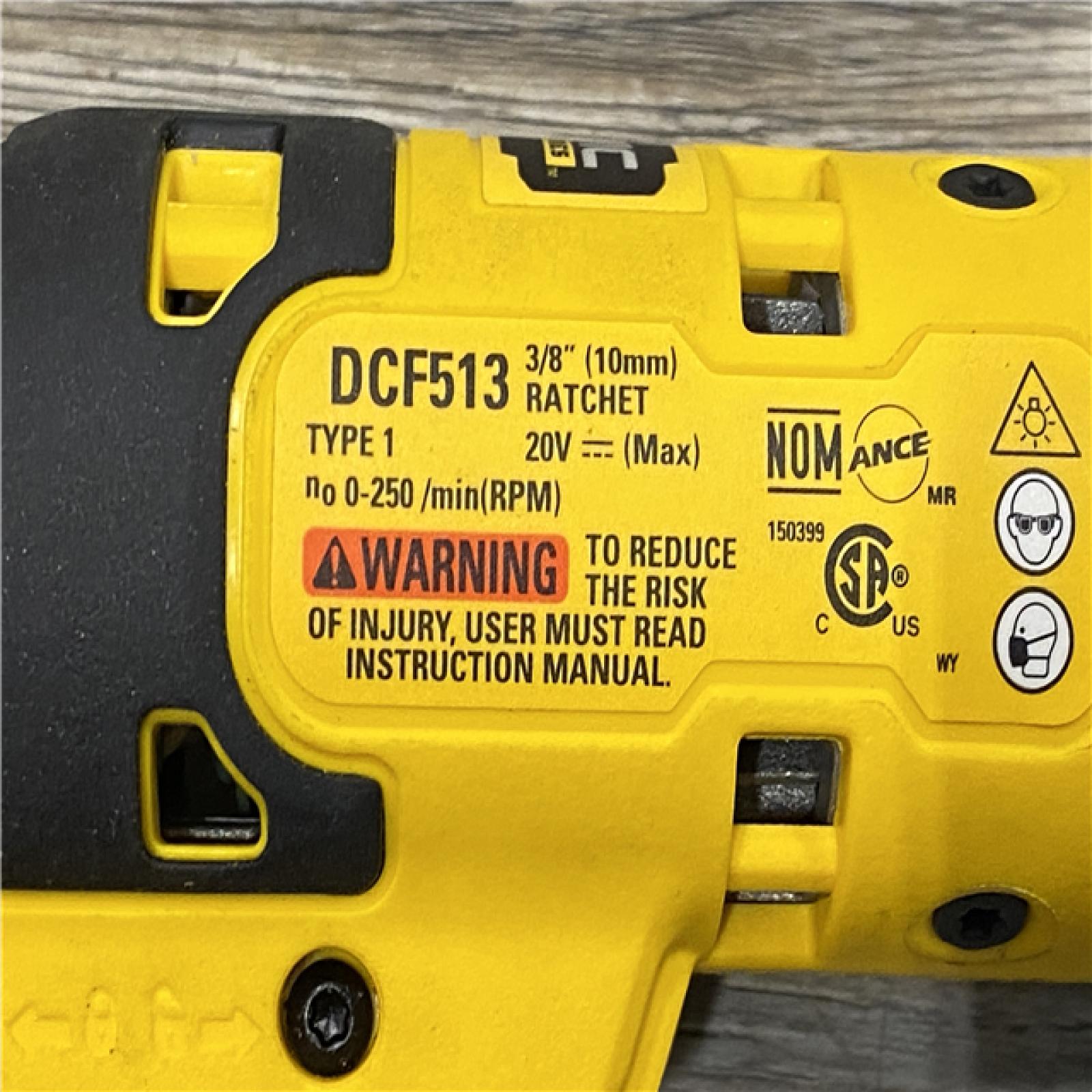 AS-IS DEWALT ATOMIC 20V MAX Cordless 3/8 in. Ratchet (Tool Only)