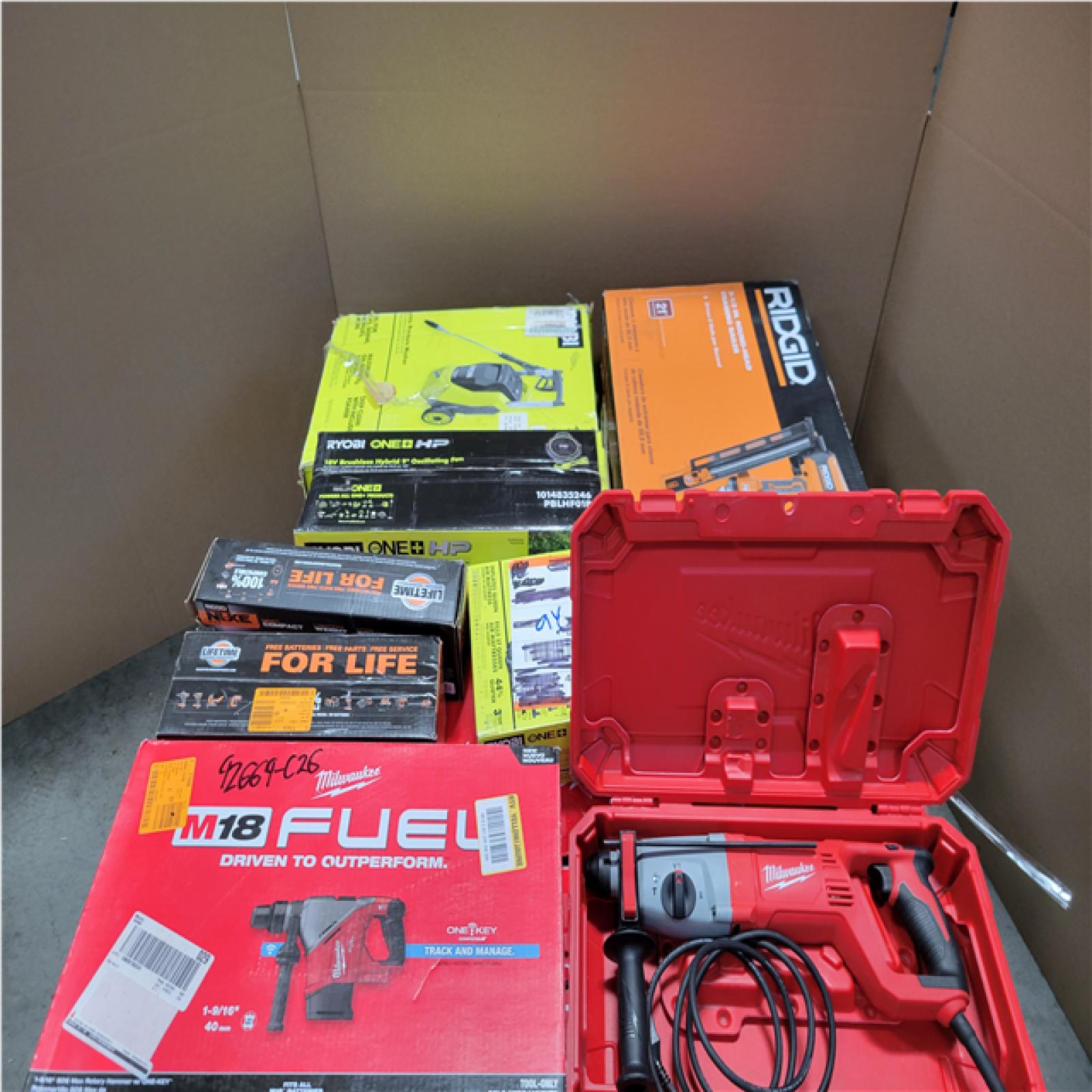 CALIFORNIA AS-IS TOOL PALLET